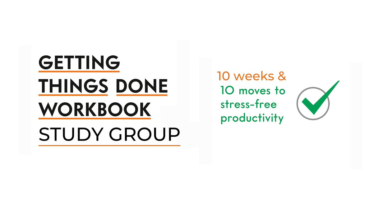 rsidneysmith's tweet image. I&apos;m hosting our next cohort of the Getting Things Done® Workbook Study Group (rsidneysmith.com/gtdwsg)! Essentially, we&apos;ll be going through the David Allen and Dr. Brandon Hall&apos;s &quot;Getting Things Done Workbook&quot; (with my modifications to the order and supplements) together.