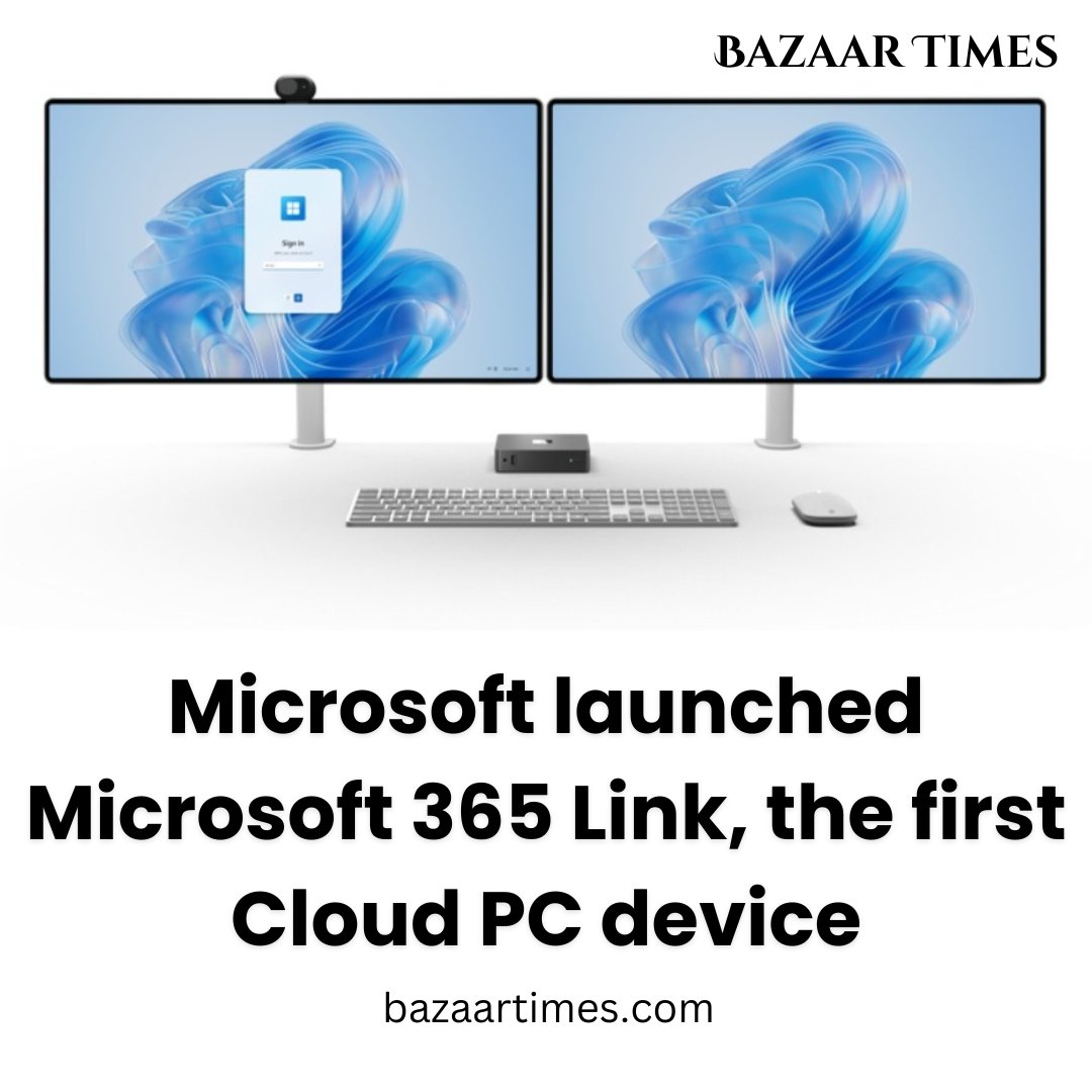 Windows 365 Device Microsoft Windows 365 Link is a $349 mini PC that streams #Windows from ...