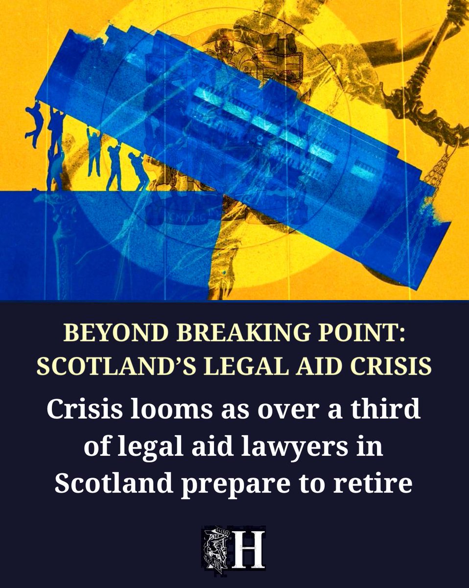 heraldscotland's tweet photo. The Herald today launched an in-depth series on Scotland's legal aid crisis.  

Here's what we've been covering, starting with fears that the current crisis in criminal law could be 'unsolvable'  

https://t.co/byztNbZzdb

@andrewlearmonth @_RebeccaMcCurdy 

(1/6) https://t.co/E1wrPmsMaf
