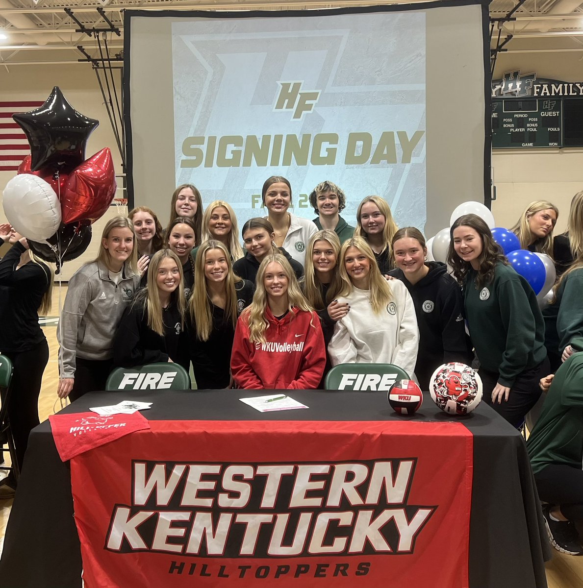 Congratulations to our senior outside, Sonja Laaksonen, on her commitment to WKU!!! What an amazing accomplishment and we couldn’t be more excited to watch you continue your volleyball career at an amazing school!