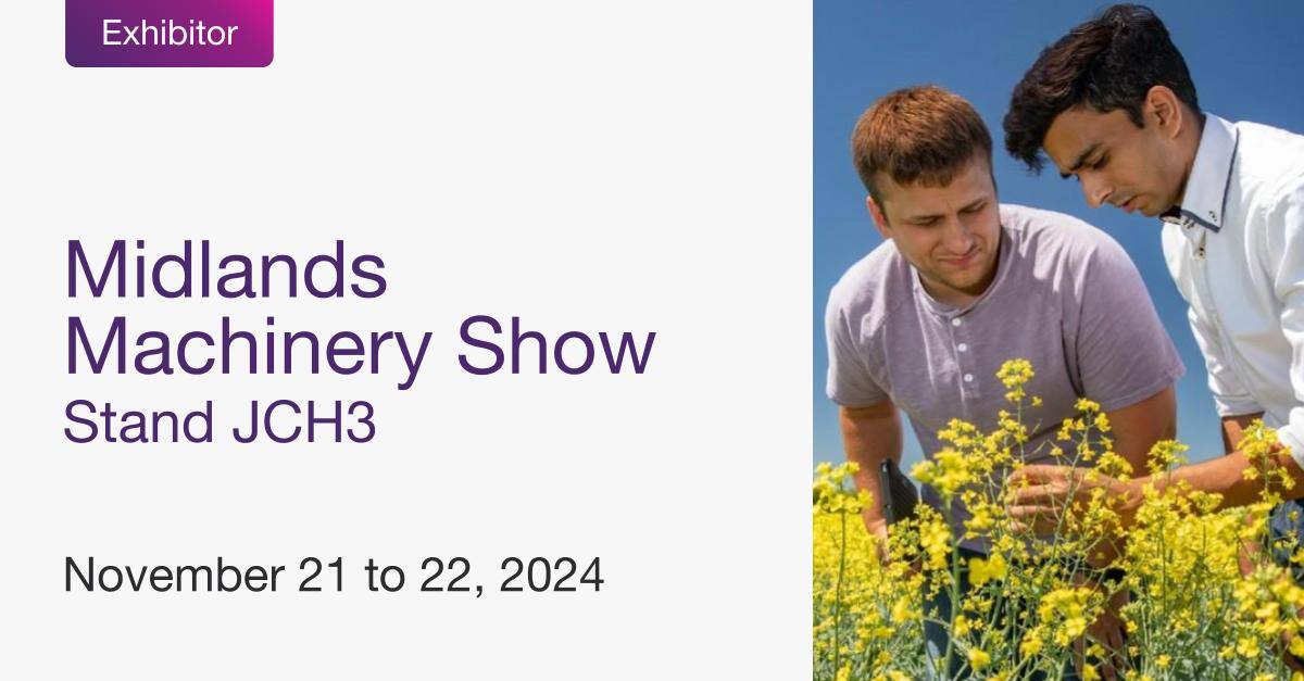See what's growing with our Farm Management solutions.

Join us at The Midlands Machinery Show in Newark Showground this week at stand JCH3. Book a meeting now to learn more about our exciting product evolution: hubs.ly/Q02YJtQP0