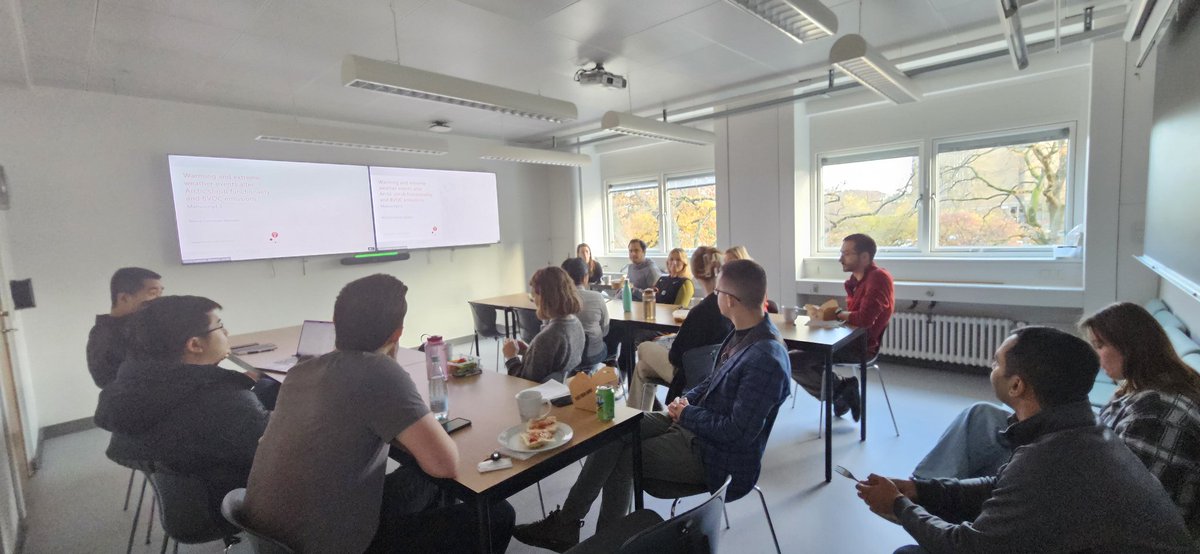 VOLT - Center for Volatile Interactions (@volt_center) on Twitter photo In this week's #VOC lunch meeting <a href="/zugunruhe_96/">Marta Contreras</a> presented the results of her #mesocosms #drought #experiments and got feedback for her manuscript through a very interesting discussion In this week's #VOC lunch meeting <a href="/zugunruhe_96/">Marta Contreras</a> presented the results of her #mesocosms #drought #experiments and got feedback for her manuscript through a very interesting discussion