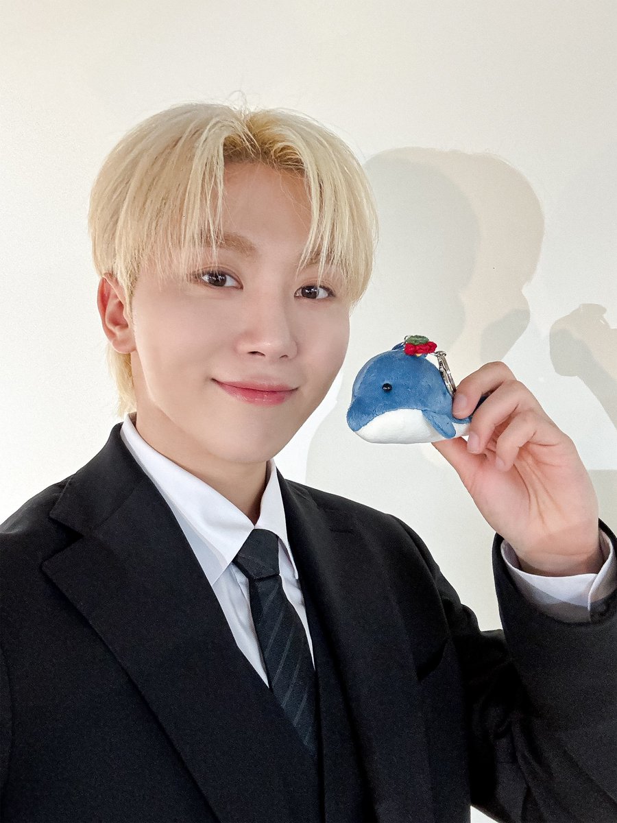svtranslation's tweet photo. 241120 #seungkwan 🌟

🍊 it’s a nam-bang-keun (bottlenose dolphin) so its name is namdollie🐬 cute isn’t it

#승관 @pledis_17 https://t.co/f9AL0rVnox