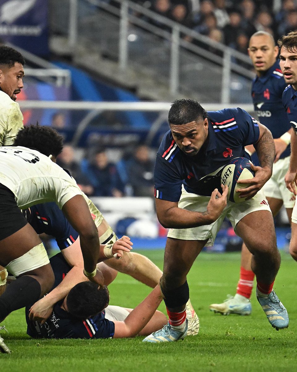 top14rugby's tweet photo. Retour en images sur la magnifique victoire du XV de France face aux All Blacks 😍

📸 Presse Sports https://t.co/KF40LRmDyY