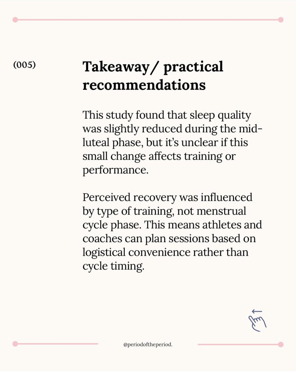 Madison Taylor (@madisonytaylor) on Twitter photo Thanks to <a href="/kellymcnulty/">Kelly McNulty</a> and <a href="/periodofperiod/">the period of the period.</a> for summarising the findings from our recent #FENDURA publication so elegantly💃
Sharing their recent Instagram post to X (although limited to 4 of 7 slides) ☺️
📰:journals.humankinetics.com/view/journals/… Thanks to <a href="/kellymcnulty/">Kelly McNulty</a> and <a href="/periodofperiod/">the period of the period.</a> for summarising the findings from our recent #FENDURA publication so elegantly💃
Sharing their recent Instagram post to X (although limited to 4 of 7 slides) ☺️
📰:journals.humankinetics.com/view/journals/…