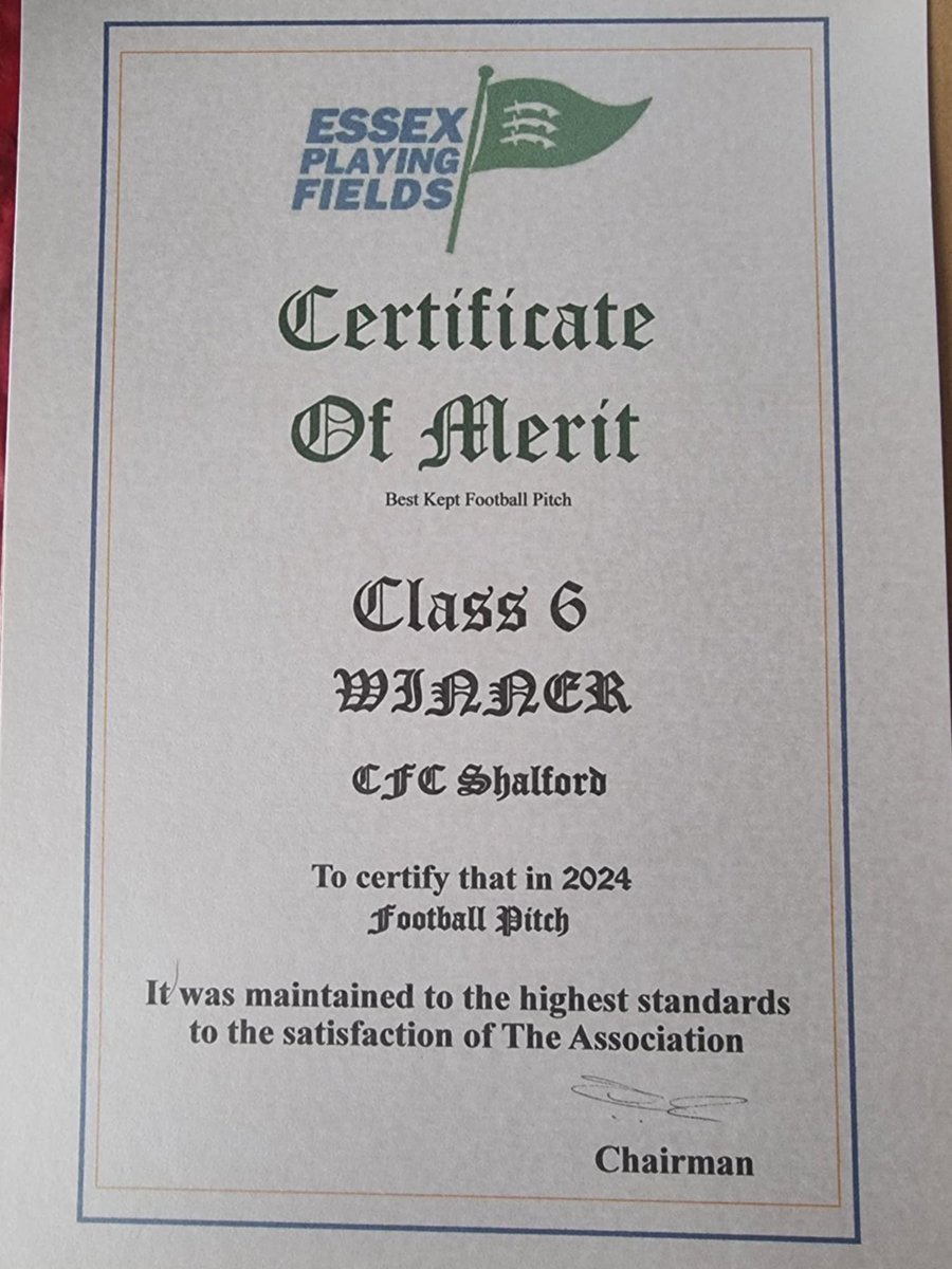 CFC Shalford tweet media