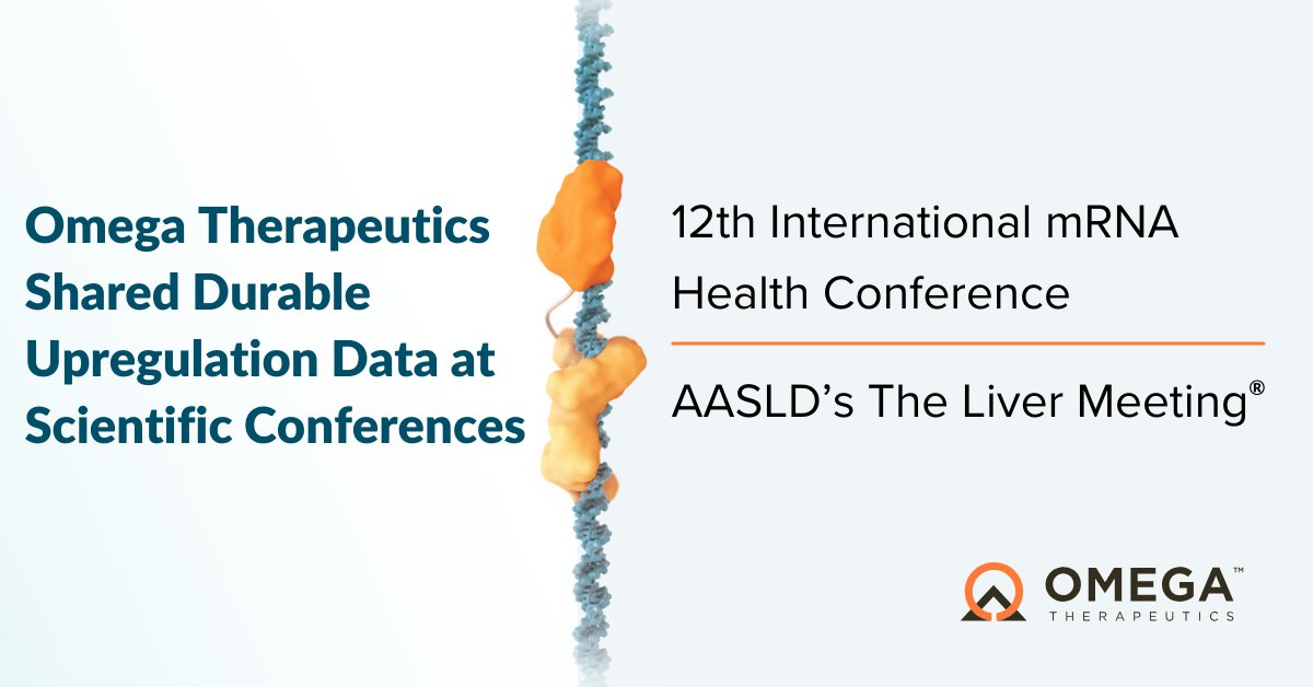 At the 12th International #mRNAHealthConference &amp; @AASLDtweet’s The Liver Meeting®, we shared exciting preclinical data showcasing durable upregulation of #GeneExpression by our #EpigenomicControllers. Read how this work advances our mission here: bit.ly/4fAkPMY