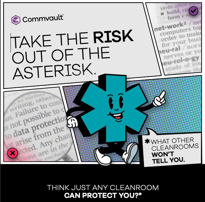 The real ransom? It’s the hidden costs of other #cleanrooms.​ Costly IREs and restricted testing leave you exposed and non-compliant. #CommvaultCloud Cleanroom Recovery provides complete cloud-first isolation, testing, and recovery without the fine print. ow.ly/p58e30sI2z6