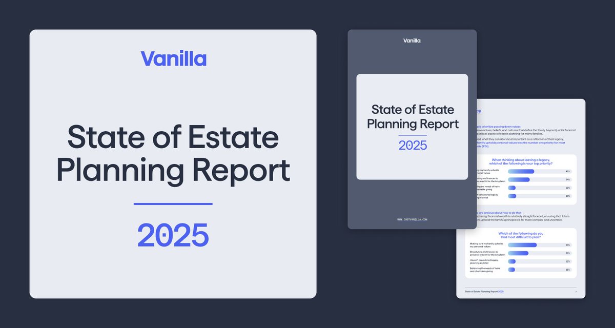 The 2025 State of Estate Planning report is here, and the trends may surprise you. For example, 82% of people are open to their advisor using AI to support plan creation. Read the full report to stay on top of emerging trends &amp; cater to client sentiments: hubs.ly/Q02YJFVs0