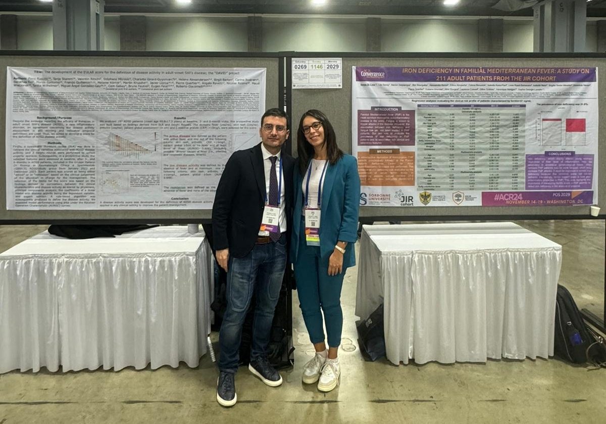 Ilenia Di Cola (@ileniadicola) on Twitter photo From <a href="/univaq/">Università degli Studi dell'Aquila</a> to #ACR2024
Honoured to be with Professor #PieroRuscitti presenting European collaborative studies with relevant clinical implications From <a href="/univaq/">Università degli Studi dell'Aquila</a> to #ACR2024
Honoured to be with Professor #PieroRuscitti presenting European collaborative studies with relevant clinical implications