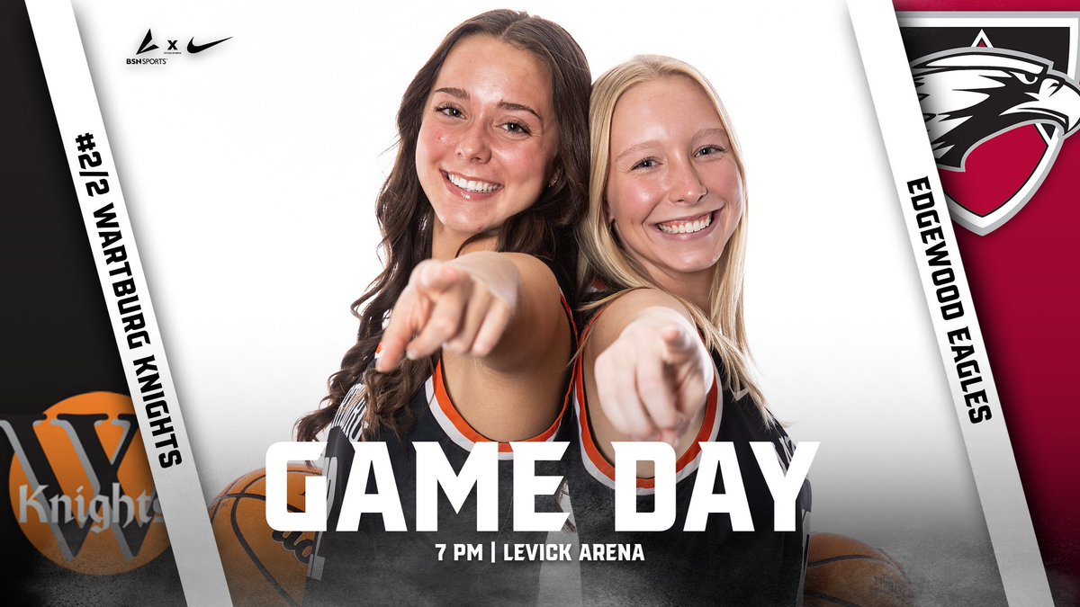 Wartburg Athletics (@wartburgknights) on Twitter photo GAME DAY!! π₯π
No. 2/2 <a href="/WartburgWBBALL/">Wartburg Womenβs Basketball</a> is at HOME TONIGHT for a nonconference matchup against Edgewood College! Tipoff is set for 7 p.m. inside Levick Arena.
πΊbit.ly/3L46Y4j
πbit.ly/3SIaTZk GAME DAY!! π₯π
No. 2/2 <a href="/WartburgWBBALL/">Wartburg Womenβs Basketball</a> is at HOME TONIGHT for a nonconference matchup against Edgewood College! Tipoff is set for 7 p.m. inside Levick Arena.
πΊbit.ly/3L46Y4j
πbit.ly/3SIaTZk