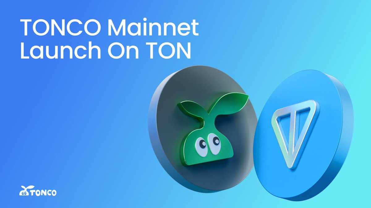 💎<a href="/Tonco_io/">TONCO</a> is now live on mainnet bringing the first concentrated liquidity solution to the TON community! Why is it a big deal? 🤔

Imagine a DEX that leverages CLAMM technology to deliver:

🔹Maximized capital efficiency by up to 20x,
🔹Minimized slippage,
🔹Advanced liquidity