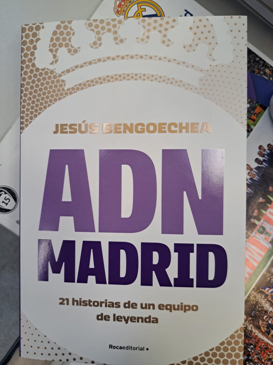 Tomás Roncero (@as_tomasroncero) on Twitter photo Ya tengo la última obra de mi amigo <a href="/JesusBengoechea/">Jesús Bengoechea</a> . Imperdible para los madridistas de raza. Ya tengo la última obra de mi amigo <a href="/JesusBengoechea/">Jesús Bengoechea</a> . Imperdible para los madridistas de raza.