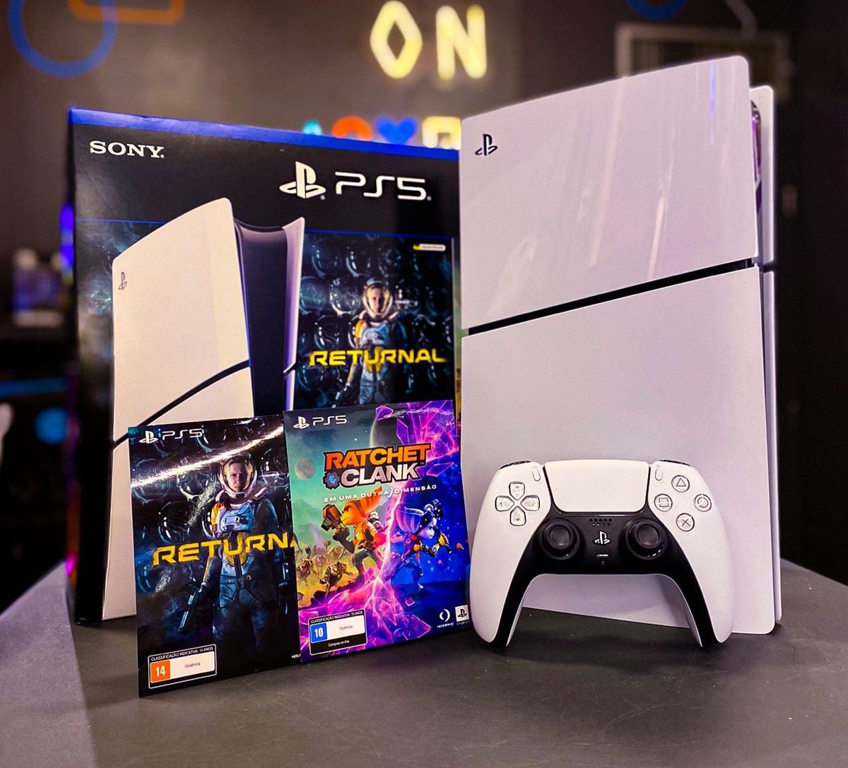 PS5 POR MENOS DE 3K
seu presente de natal 🫵

PlayStation 5 Slim com 2 Jogos

Sem Leitor - R$ 2.999 no Pix
amzn.to/410RXce

Com Leitor - R$ 3.347 no Pix
amzn.to/3ZdvWG5