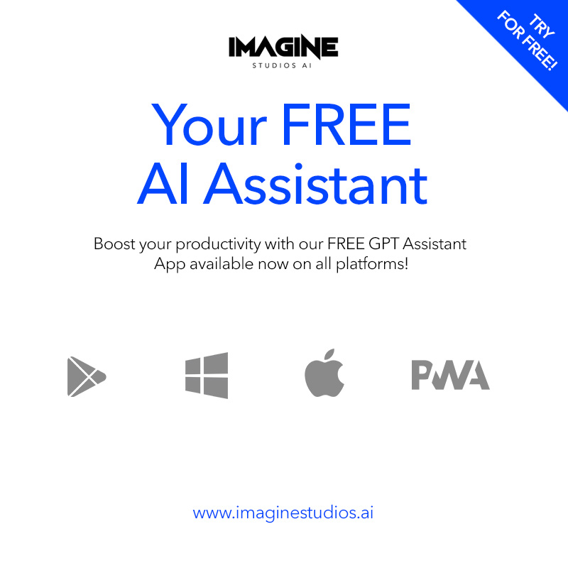 🚀 Your AI Assistant, Now FREE on All Platforms! 🌟

Say hello to productivity with our FREE GPT Assistant App! Available on desktop, iOS, Android, and PWA, it’s your on-the-go solution for content creation, brainstorming, and problem-solving.

🎯 Why download?

Boost your