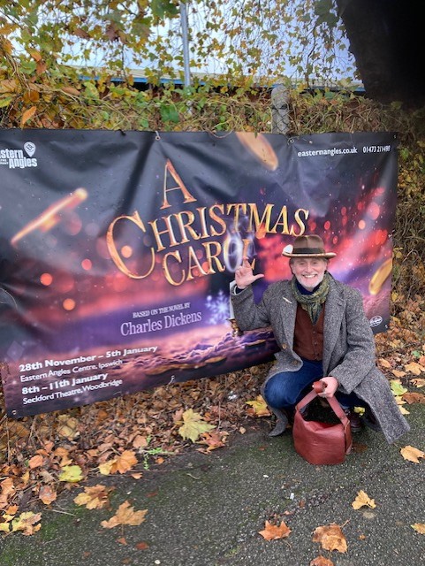 Celebrating 30 years of <a href="/HeritageFundUK/">The National Lottery Heritage Fund</a> 

Helping to fund amazing arts, culture &amp; heritage across the UK, like the work we do at the Eastern Angles Centre.

Such an incredible success story, it even puts a smile on our Scrooge's face! 

#NationalLottery30 #ThanksToYou