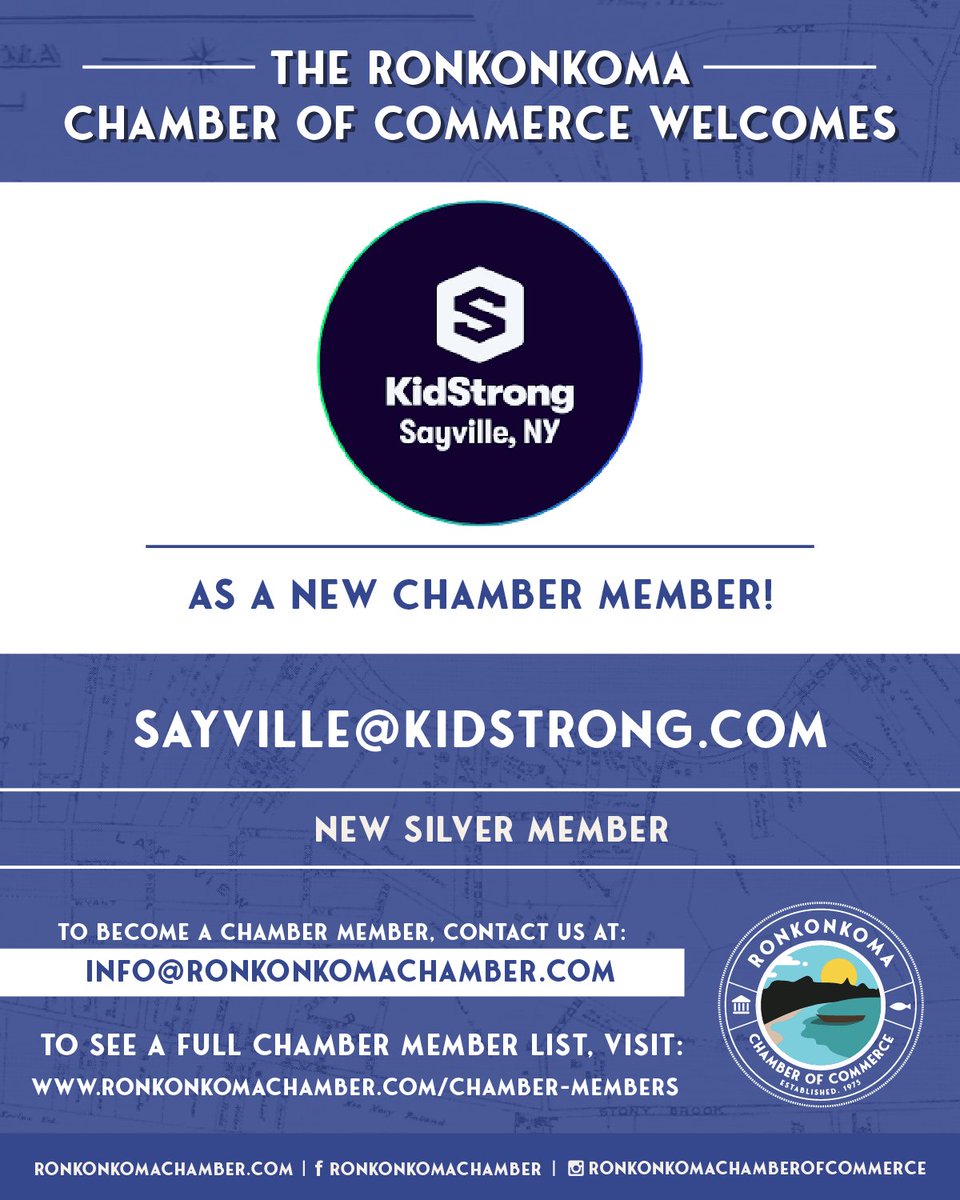 Welcome to our newest chamber members - We're so glad to have you as a part of our growing community!

- <a href="/joespizzany/">Joes Pizza</a>
- Andrew Sommer-Gallo of New York Life
- Alix Louca of @pro_fitgymli
- @kidstrong_sayville