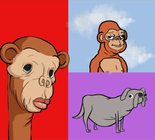 Real_monko's tweet photo. 🚨In a world full of Memes, be #Monko.
#Monkus is Bobo 🐻
#Monko is Ape🦍
#Yarf is Dog🐶
$Monko #Monkoland #NFTMemes $Algo https://t.co/yObA1FaDTb