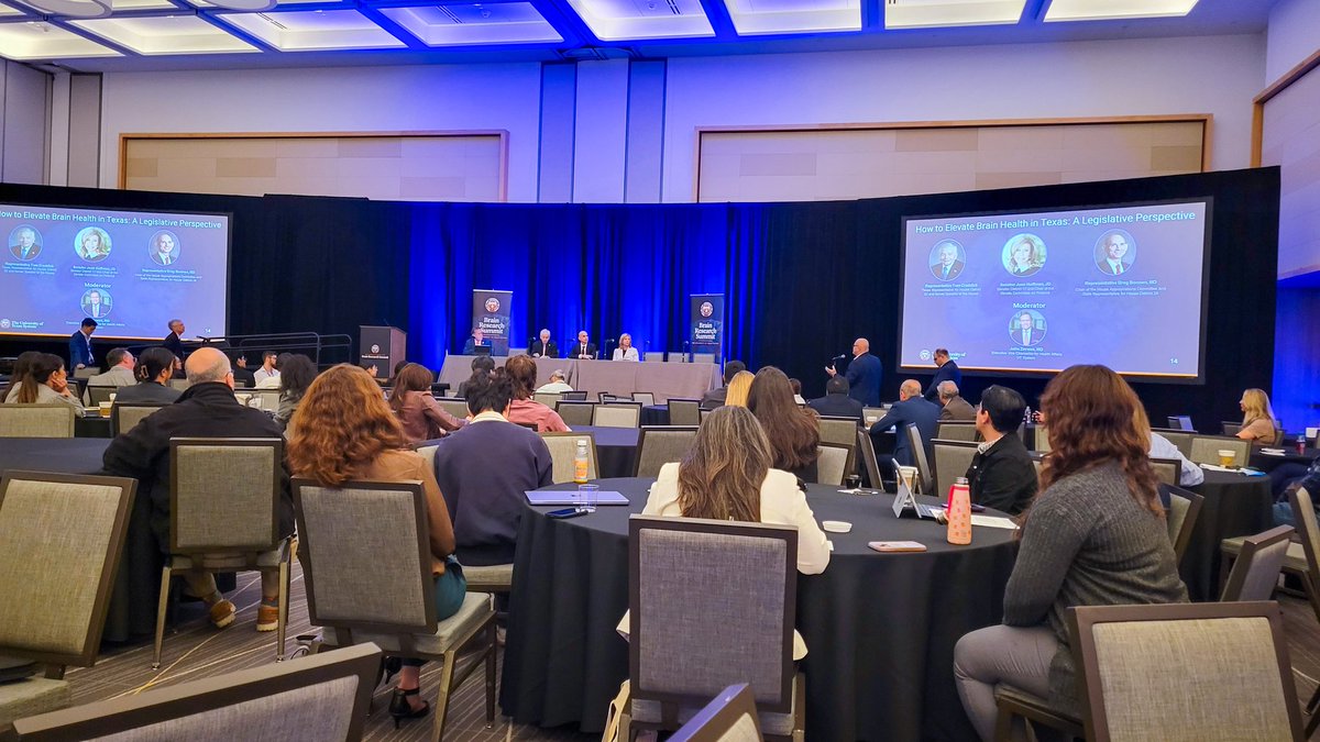 thewilliamslab's tweet photo. Exciting frontier for dementia research in Texas!
LIstening now to @TomCraddick2
@joanhuffman @DrGregBonnen @RepJohnZerwas at @utsystem Brain Research Summit discussing #DPRIT.
Still needs to pass legislature and then voted on by the people, but tremendous hope for the future https://t.co/dqjfMZfdhS