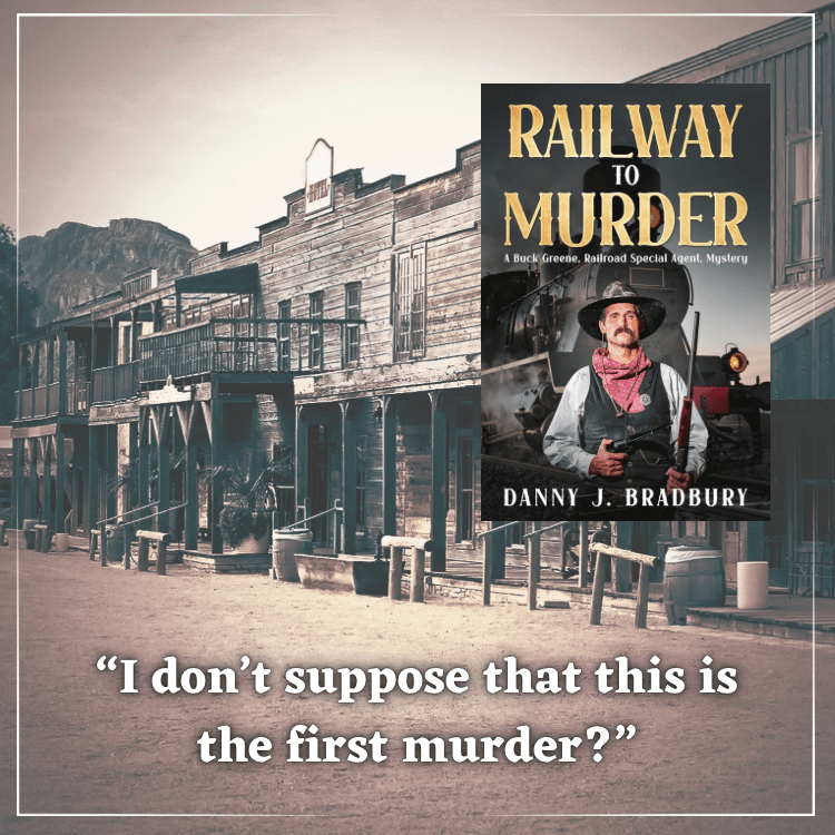 If you enjoy a great Western Mystery, get your copy of Railway to Murder today. amazon.com/Railway-Murder…