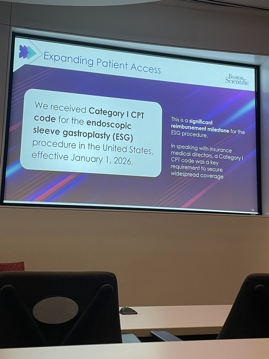 Salvatore Docimo (@dr_sal_docimo) on Twitter photo Always excited to be faculty for the Boston Scientific Endobariatrics course at the ASGE Center
ESG will now have a Cat 1 CPT code in January of 2026
<a href="/Bariatric_doc/">Haris Khwaja</a>
<a href="/SAGES_Updates/">SAGES is in Tampa in 2026!</a>
<a href="/ASMBS/">ASMBS</a>
<a href="/IfsoSecretariat/">IFSO</a>
<a href="/IFSO_NAC/">IFSO North America Chapter</a> Always excited to be faculty for the Boston Scientific Endobariatrics course at the ASGE Center
ESG will now have a Cat 1 CPT code in January of 2026
<a href="/Bariatric_doc/">Haris Khwaja</a>
<a href="/SAGES_Updates/">SAGES is in Tampa in 2026!</a>
<a href="/ASMBS/">ASMBS</a>
<a href="/IfsoSecretariat/">IFSO</a>
<a href="/IFSO_NAC/">IFSO North America Chapter</a>