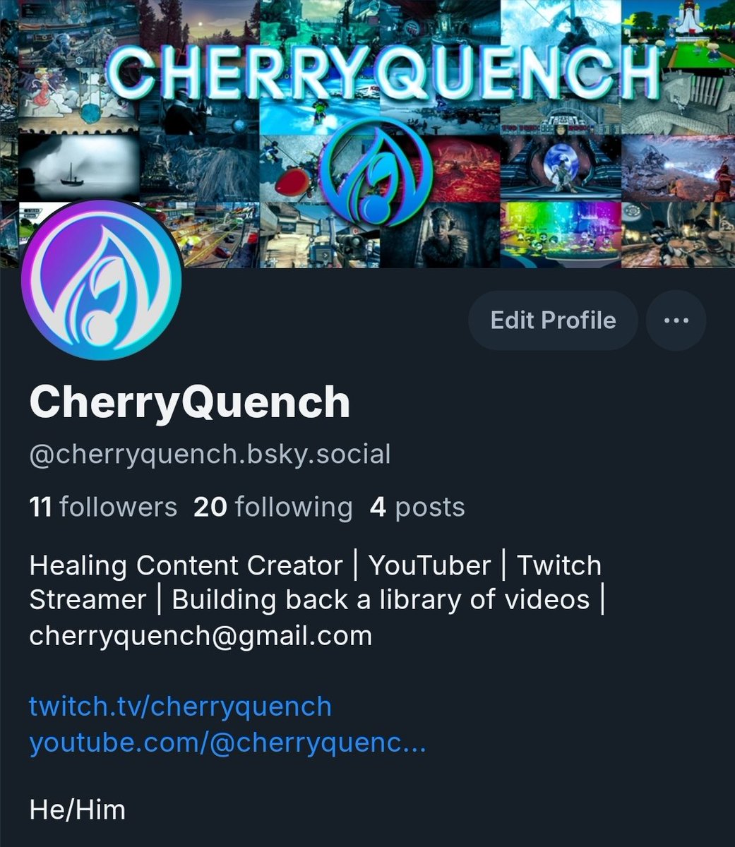 Oh! And when I come back I'll be prioritizing the new app

Given, going to be moderating my time spent on social media outside of making videos for my mental health's sake

But if you have the app, feel free to say hi