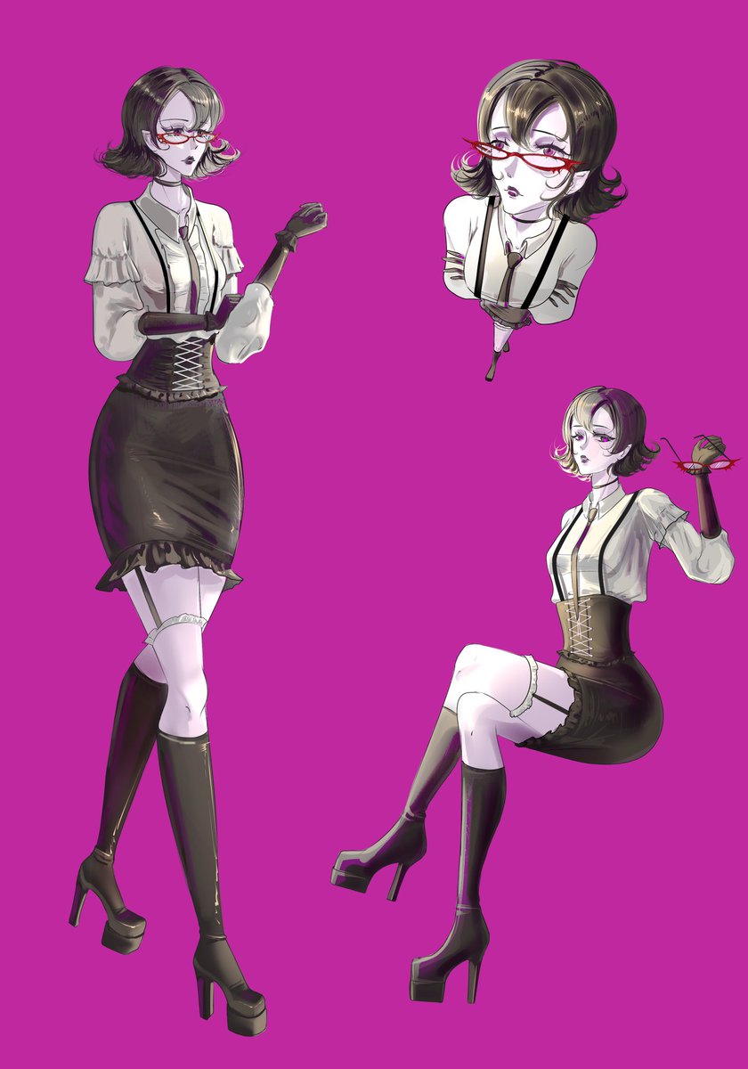 yyamin_su's tweet image. вампірка #украрт #УкрАртПідтримка #адопт #adopt #detective #vampire