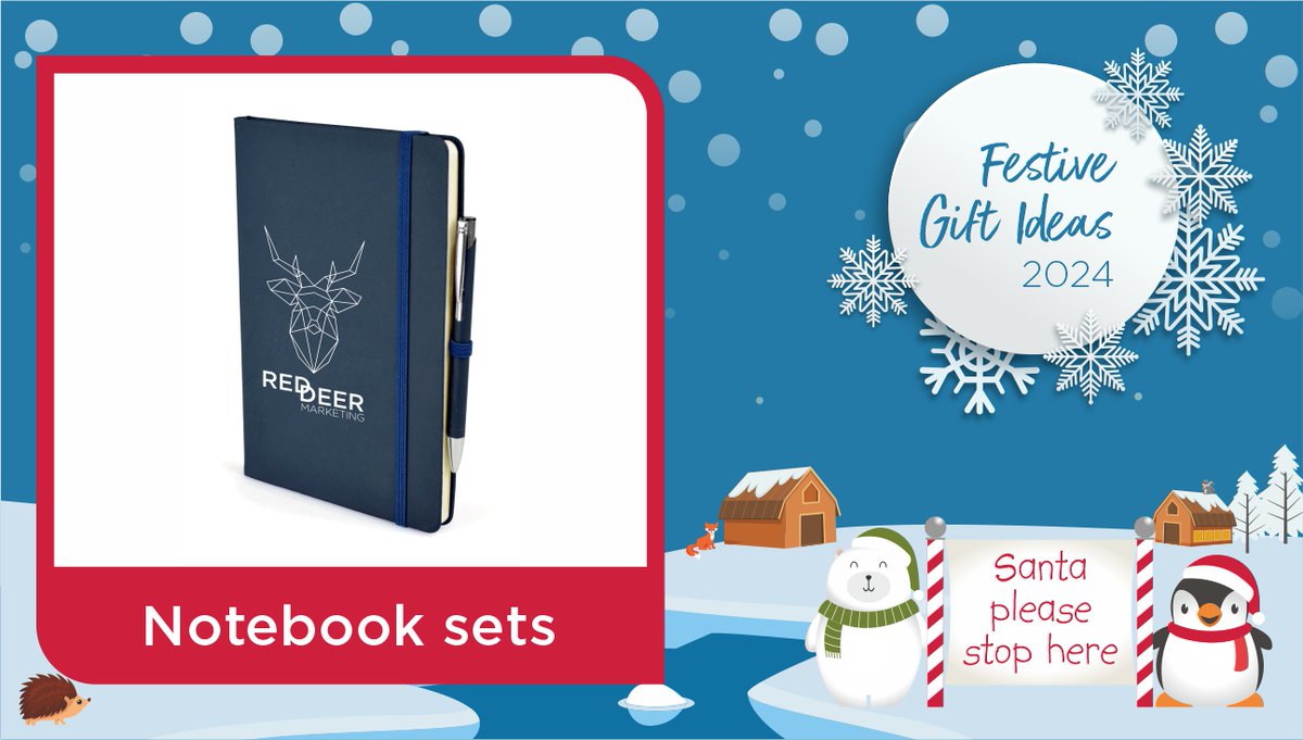 Notebook sets are a really useful Christmas Gift. Available in a wide range of colours, and personalised with your branding– check out the link below, or follow the link in our Bio.🎄
tinyurl.com/bdfhvyad