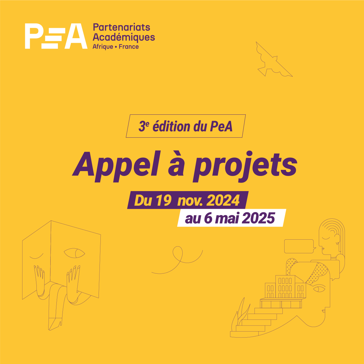 AFD_France's tweet photo. 📢Nouvel appel à projets des Partenariats académiques Afrique-France !

Le programme vise à soutenir des établissements d’enseignement supérieur pour la création de filières de formations d’enseignement supérieur en #Afrique.

Postulez avant le 06/05/25👉https://t.co/BxqETJzWFo https://t.co/yVGepzYax5