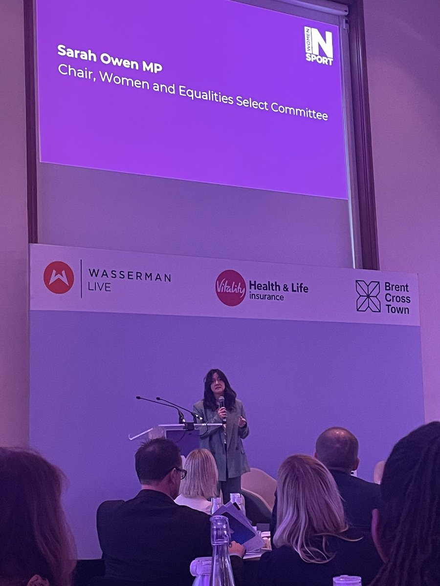 ‘As a shy 8 year old, a PE teacher handed me a cricket bat, hitting the ball was the best feeling in the word. Sport gave me a voice and self-confidence, and opened up new opportunities, without which I may not be standing here today.’ - Sarah Owen MP #WomeninSport40