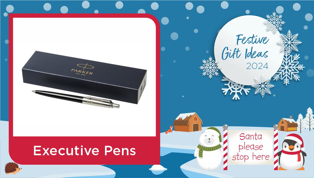 Executive pens make a prestigious Christmas Gift which is sure to make an impression. We offer a wide range of executive pens which can be personalised with your branding– check out the link below, or follow the link in our Bio.🎄
tinyurl.com/bdfhdyvs