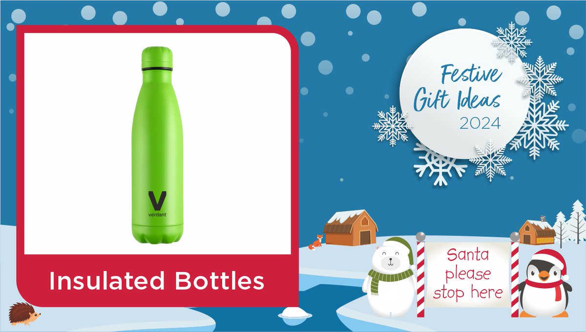 Insulated bottles are a practical and environmentally friendly Christmas gift that your clients will use over and over again.  Available in a wide range colours, personalised with your branding– check out the link below, or follow the link in our Bio.🎄
tinyurl.com/3s42mb3k