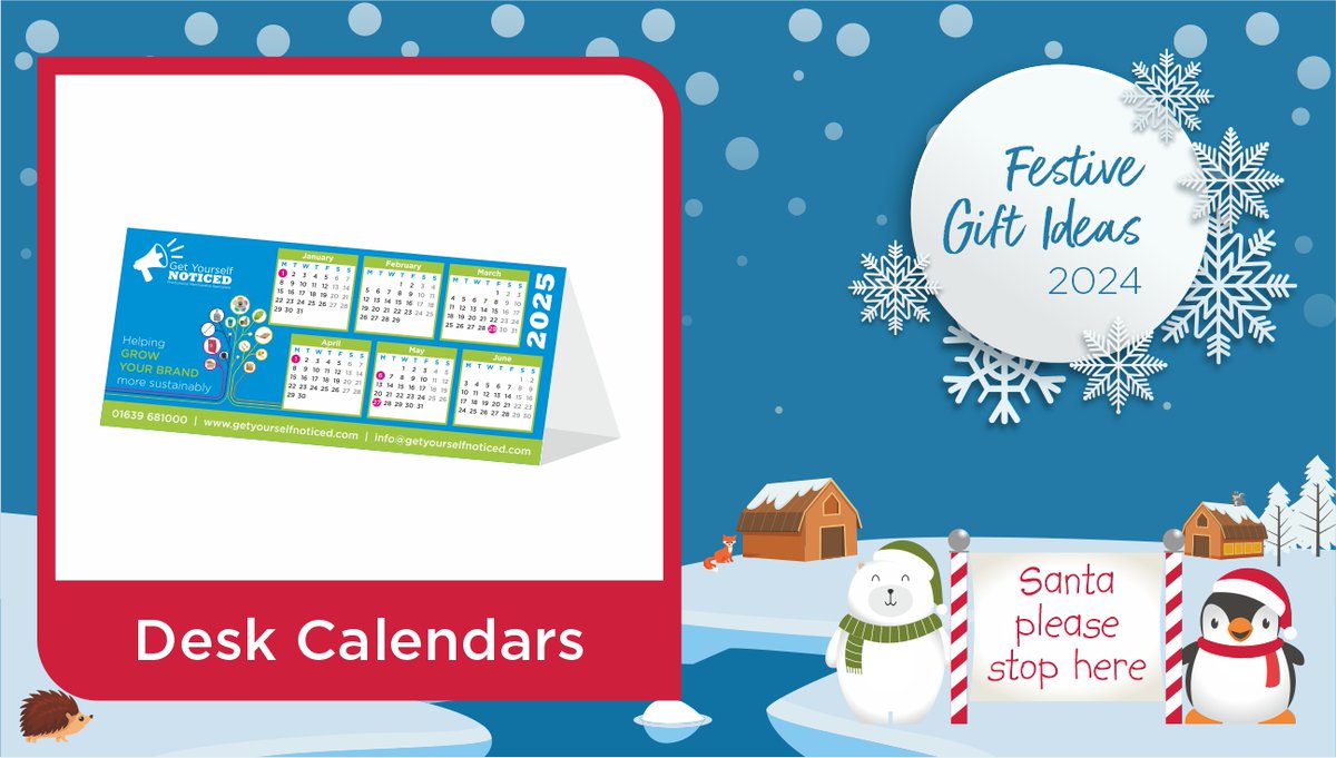 Our Tent card calendars are our most popular corporate Christmas gift! They offer the maximum marketing opportunity - sitting on your client's desk all year round! Personalised with your branding– check out the link below, or follow the link in our Bio.🎄
tinyurl.com/2ze3tyyu