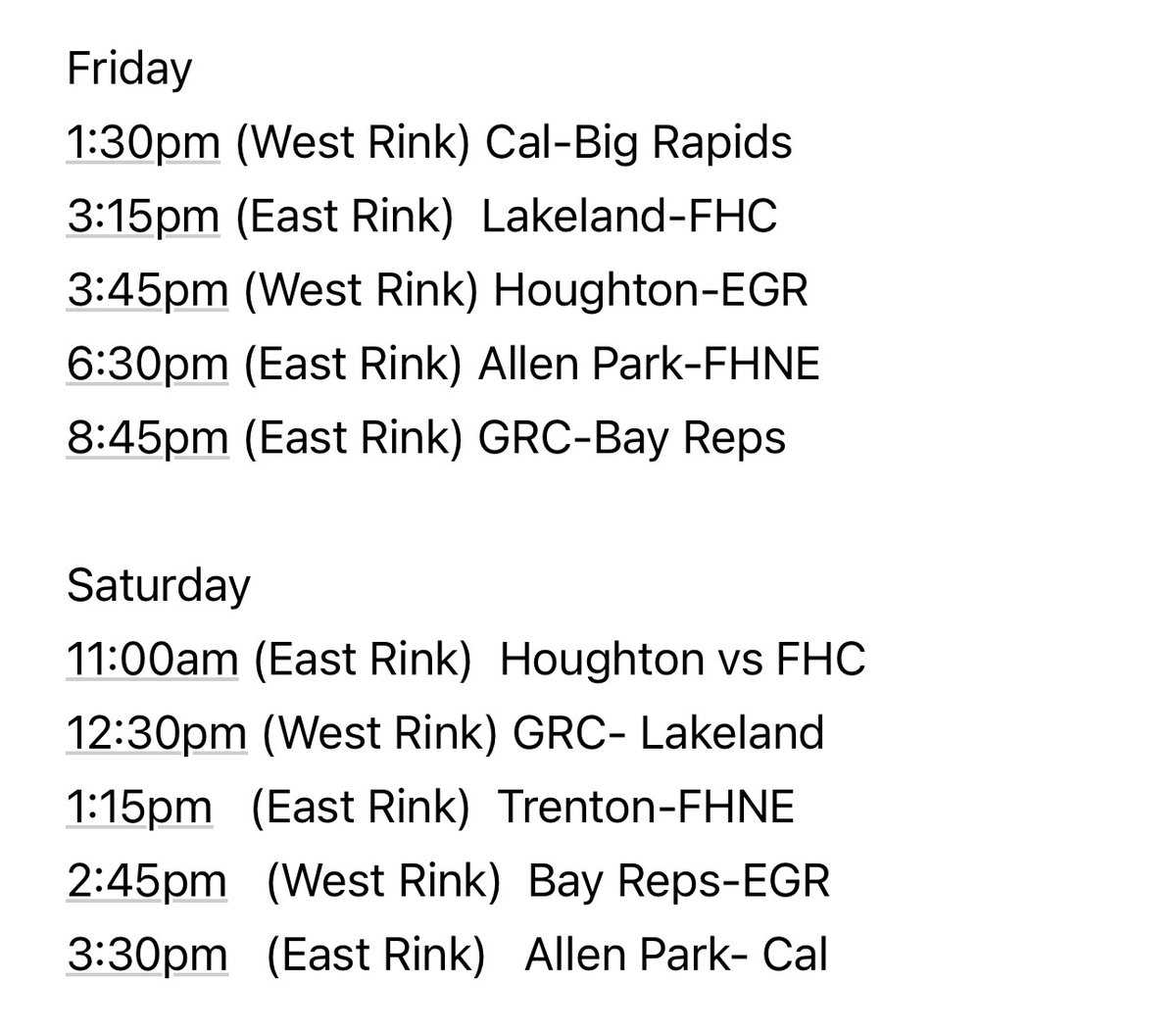 Introducing the inaugural West Michigan Hockey Showcase!  <a href="/HockeyEgr/">East Grand Rapids Varsity Hockey</a> <a href="/FHCRangerhockey/">FHCRangerhockey</a> @fhneicehockey are sponsoring the first ever West Michigan Hockey Showcase!  On December 6 and December 7 the teams will welcome teams from all over the state!  <a href="/PeteysPicks_/">Craig Peterson</a> <a href="/SeanPBali/">Sean Baligian</a>