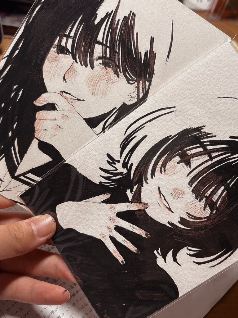 あと三枚は書いて寝たい