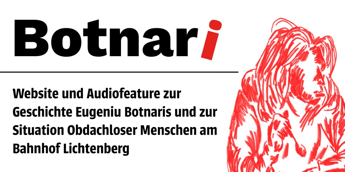 Eugeniu Botnari starb an den Folgen eines rassistisch und sozial-chauvinistisch motivierten Angriffs. Unsere Website botnari.de möchte seine Geschichte erzählen und für die Situation Obdachloser Menschen am Bahnhof #Lichtenberg sensibilisieren.