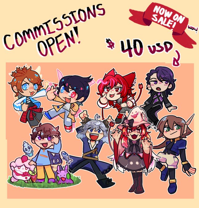 leon‼️ comms open! tweet media