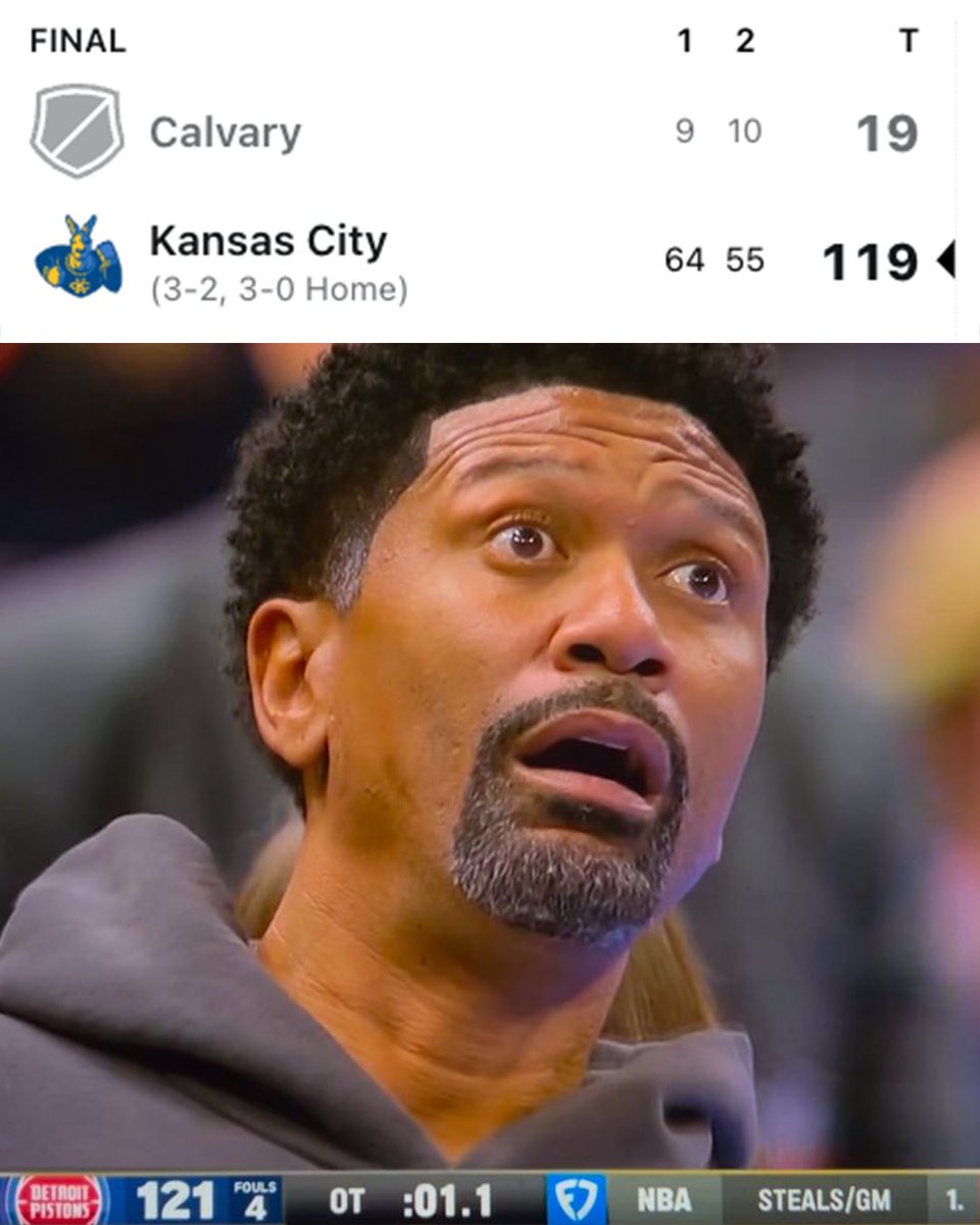 FanDuel's tweet photo. THEY WON BY 100 POINTS 😱

UMKC gave 'em the business. https://t.co/XutV3qMqMO