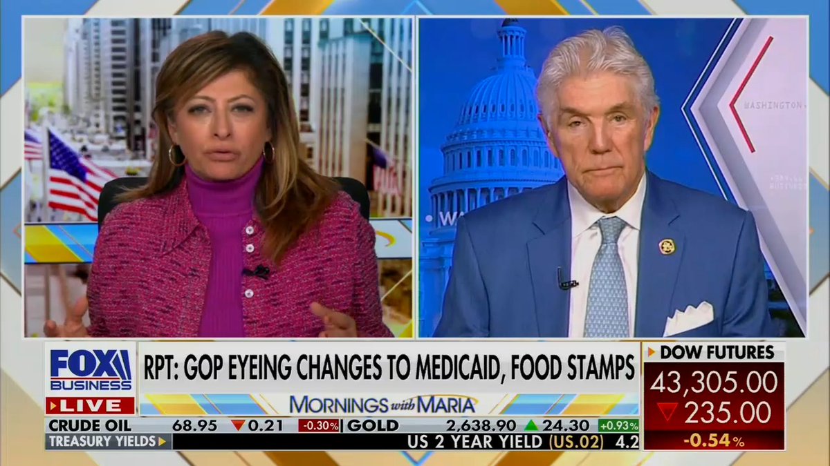 House Republicans who have been on Fox this morning are not denying that they are interested in cutting Medicaid and food stamps to pay for more tax cuts.