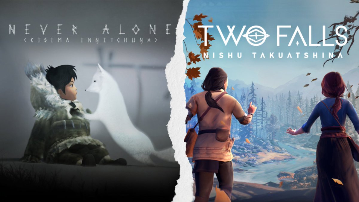 🎮 Two Falls - Nishu Takuatshina 🌲 OUT NOW (@twofalls) on Twitter photo We’re thrilled that Two Falls is now available in a special Steam Bundle alongside the beautiful and award-winning game Never Alone <a href="/NeverAloneGame/">Never Alone 👧🦊</a>! 🫶
✨ Buy the bundle to save and explore rich journeys celebrating culture, history, and connection.
👉store.steampowered.com/bundle/46503/I… We’re thrilled that Two Falls is now available in a special Steam Bundle alongside the beautiful and award-winning game Never Alone <a href="/NeverAloneGame/">Never Alone 👧🦊</a>! 🫶
✨ Buy the bundle to save and explore rich journeys celebrating culture, history, and connection.
👉store.steampowered.com/bundle/46503/I…