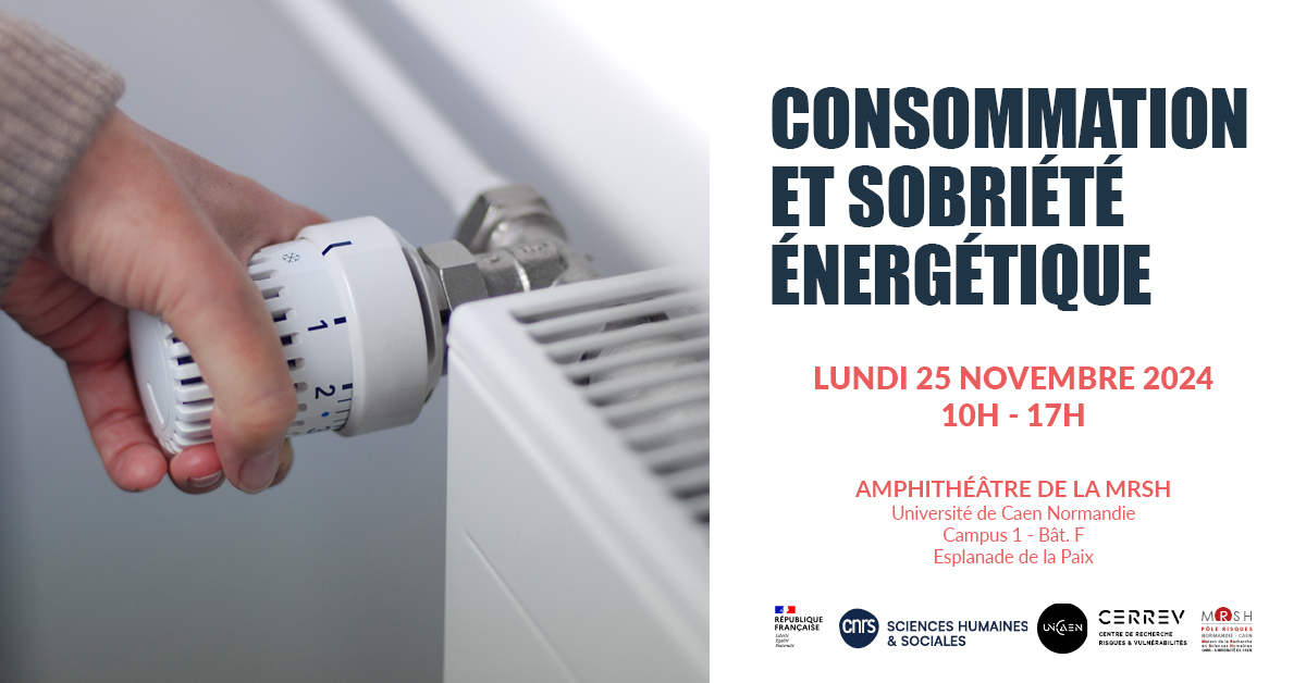 MRSH Caen (@mrshcaen) on Twitter photo #TableRonde | "Consommation et sobriété énergétique" - Rendez-vous le 25/11 à la #MrshCaen pour 3 tables rondes organisées par le CERREV, <a href="/CNRSshs/">CNRS Sciences humaines & sociales</a> et pôle risques de la MRSH - Programme >> bit.ly/4hSYGuZ #TableRonde | "Consommation et sobriété énergétique" - Rendez-vous le 25/11 à la #MrshCaen pour 3 tables rondes organisées par le CERREV, <a href="/CNRSshs/">CNRS Sciences humaines & sociales</a> et pôle risques de la MRSH - Programme >> bit.ly/4hSYGuZ