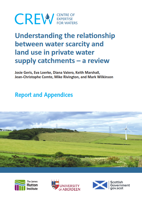 Scotland's Centre of Expertise for Waters (@crew_waters) on Twitter photo Recent <a href="/CREW_waters/">Scotland's Centre of Expertise for Waters</a> report on Understanding the relationship between water scarcity and land use in private water supply catchments – a review is now available at tinyurl.com/ydj898aj Recent <a href="/CREW_waters/">Scotland's Centre of Expertise for Waters</a> report on Understanding the relationship between water scarcity and land use in private water supply catchments – a review is now available at tinyurl.com/ydj898aj
