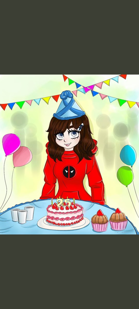 TayVampBats99 (@tayvampbats99) on Twitter photo Happy birthday to me 🥳🎊🎉🍰🎂🎁♏
Thank you to <a href="/Ellie_artss/">E l l i e🍥 Vgen coms open!🌺</a> for this beautiful piece of art! I truly appreciate it❤❤❤
#HappyBirthday #birthdayart #Ellie_artss Happy birthday to me 🥳🎊🎉🍰🎂🎁♏
Thank you to <a href="/Ellie_artss/">E l l i e🍥 Vgen coms open!🌺</a> for this beautiful piece of art! I truly appreciate it❤❤❤
#HappyBirthday #birthdayart #Ellie_artss