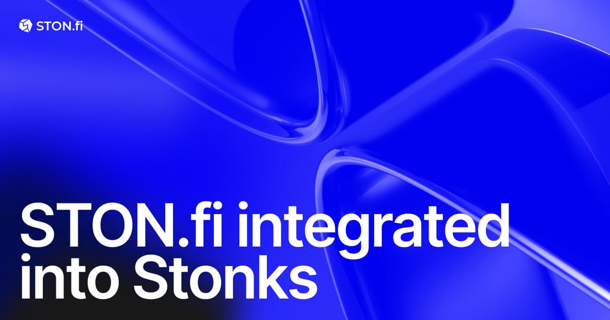 📢 STON.fi Integrated into Stonks

Stonfiers, we are always excited to provide new features of STON.fi for projects on TON. Now, the automated trading abilities from Stonks are available for the updated STON.fi pools!

ℹ️  Stonks