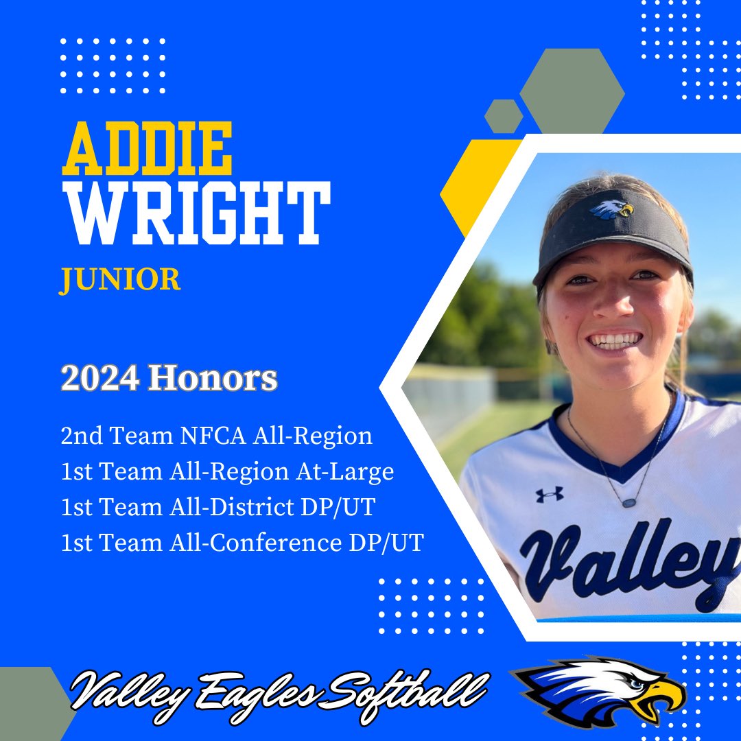 <a href="/addie_w_22/">Addie Wright</a> made the most of her first season playing varsity. Watch out for her in 2025! #NextPlay #OneValley