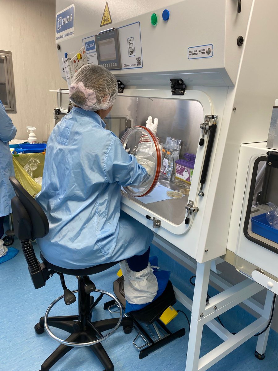 ⚕️Our Pharmacy team are working behind the scenes to provide lifesaving treatment ⚕️ 

As part of Pancreatic Cancer Awareness month, the Trust is shining a light on one of its services within Pharmacy that works to provide chemotherapy to patients. 

The Aseptic Unit, located at