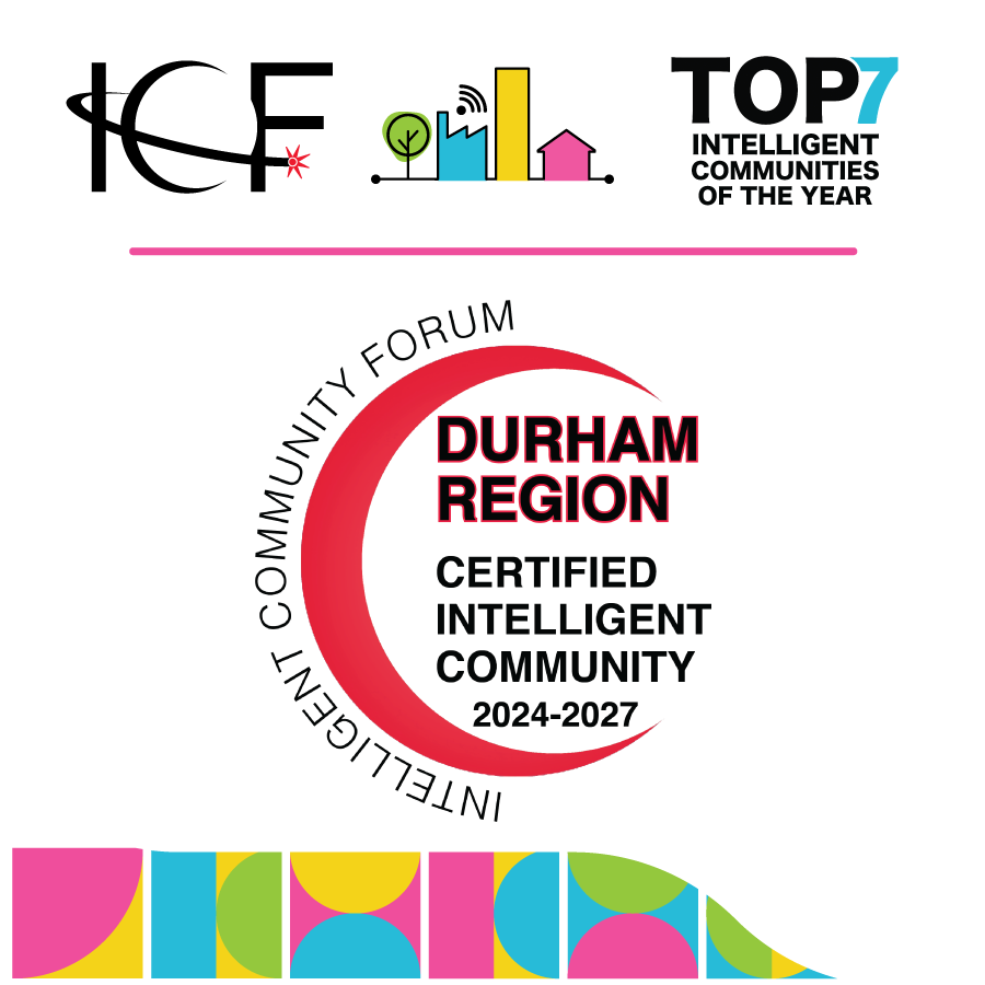 RegionofDurham's tweet photo. 📢 A great place to live, work and invest! #DurhamRegion becomes the second Canadian community to receive the prestigious designation of a fully certified intelligent community by the Intelligent Community Forum. https://t.co/kLhcQb6pEB #IntelligentDurham https://t.co/Fydas8gH78