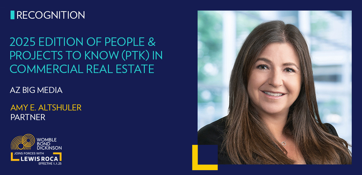 Amy Altshuler has been named among AZ Big Media's 2025 People &amp; Projects to Know in Commercial Real Estate, celebrating her impact in shaping Arizona’s commercial real estate landscape. Discover more: hubs.la/Q02YKzPj0