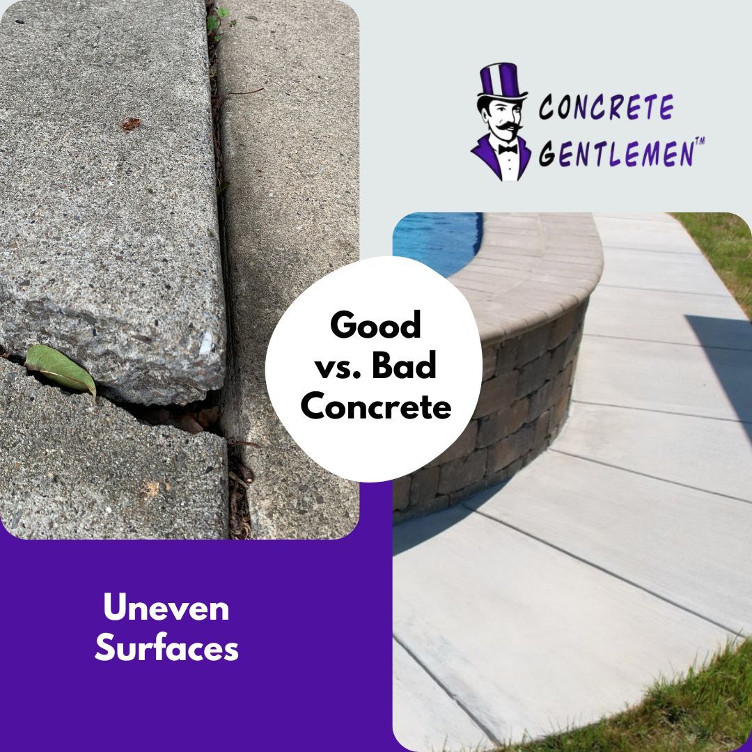 concrete_nash's tweet image. 🚶‍♂️ Uneven concrete can be a serious tripping hazard and an eyesore. Poor installation or settling can cause these issues over time. Avoid the stumble by choosing expert concrete installers from the start. 

#SafeSurfaces