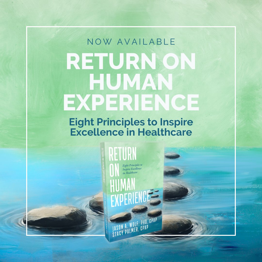 It’s here! We’re thrilled to announce the release of Return on #HumanExperience: Eight Principles to Inspire Excellence in Healthcare, co-authored by Jason Wolf and Stacy Palmer of The Beryl Institute.
Learn more and get your copy: ow.ly/BGtu50U9ZN1
